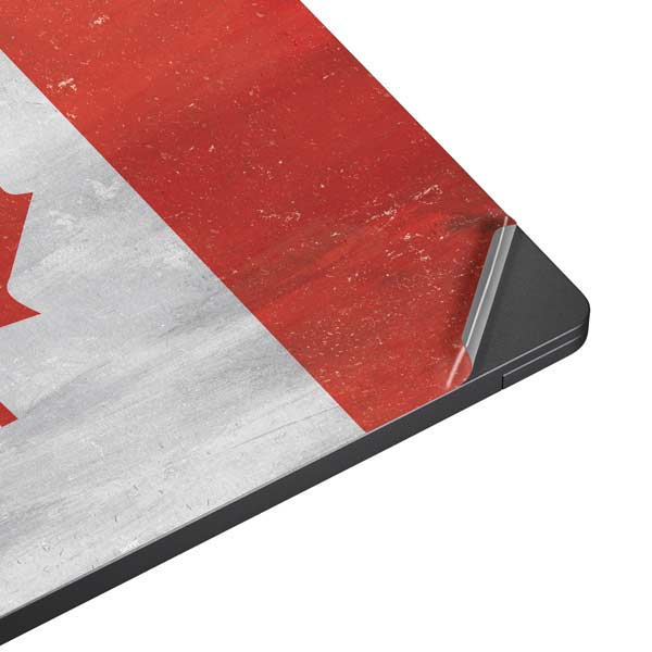 Canada Flag Distressed Surface Laptop 7 13.8in Skin