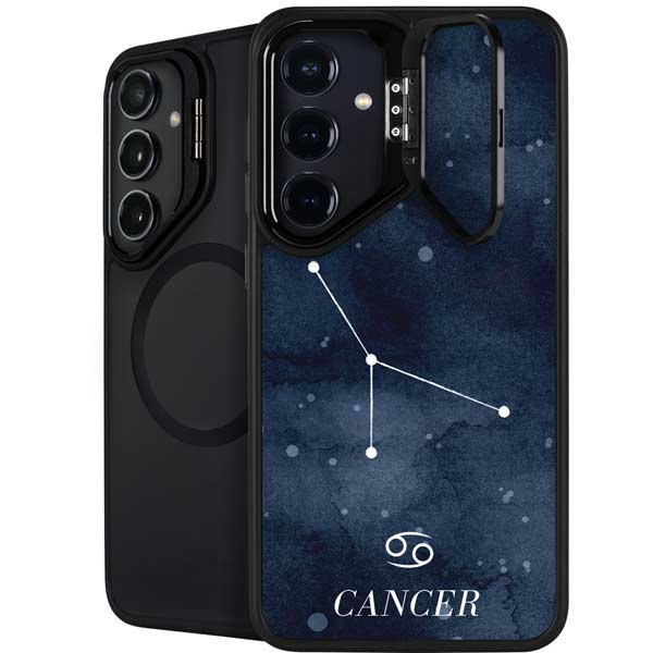 Cancer Constellation Galaxy S26 Plus Kickstand Case