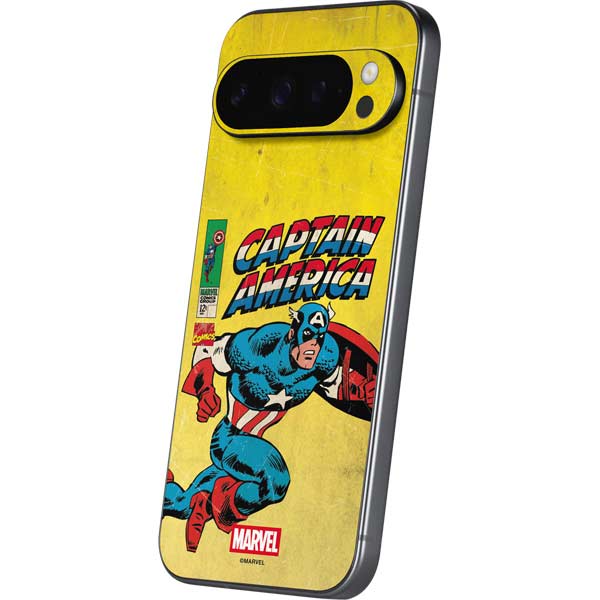Marvel Classic Comics Captain America Google Pixel 10 Pro XL Skin