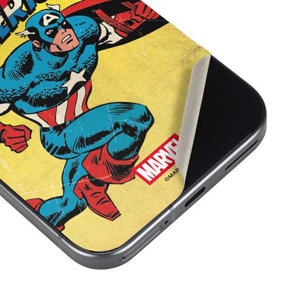 Marvel Classic Comics Captain America Google Pixel 10 Pro XL Skin