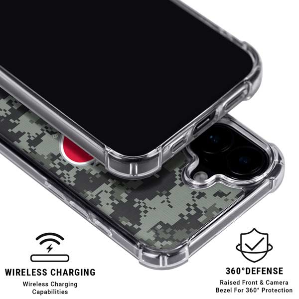 NHL Carolina Hurricanes Camo iPhone 17 MagSafe Case