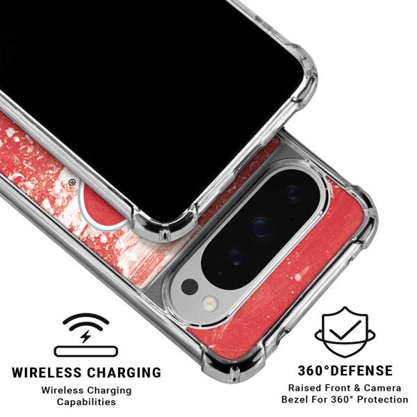 NHL Carolina Hurricanes Frozen Google Pixel 10 Pro Clear Case