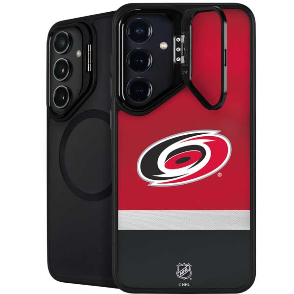 NHL Carolina Hurricanes Jersey Galaxy S26 Kickstand Case