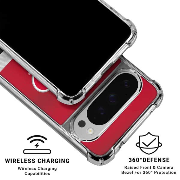 NHL Carolina Hurricanes Jersey Google Pixel 10 Pro Clear Case