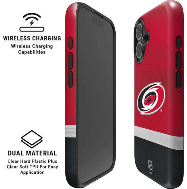 NHL Carolina Hurricanes Jersey iPhone 17 Magsafe Impact Case