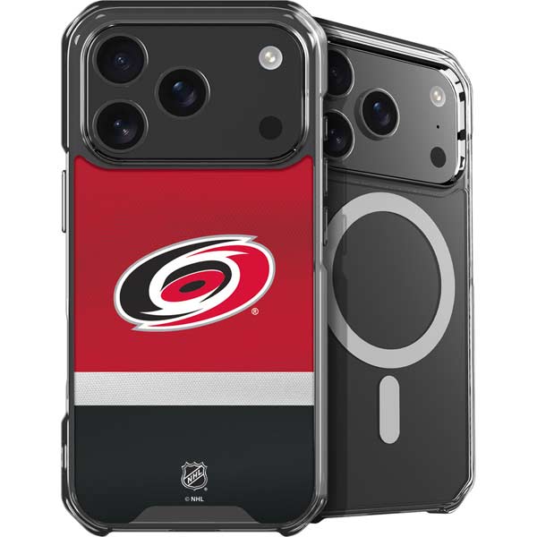 NHL Carolina Hurricanes Jersey iPhone 17 Pro Max MagSafe Case