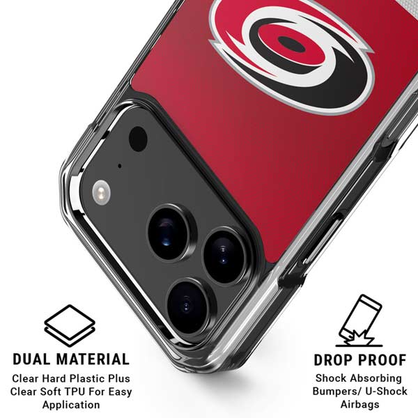 NHL Carolina Hurricanes Jersey iPhone 17 Pro Max MagSafe Case