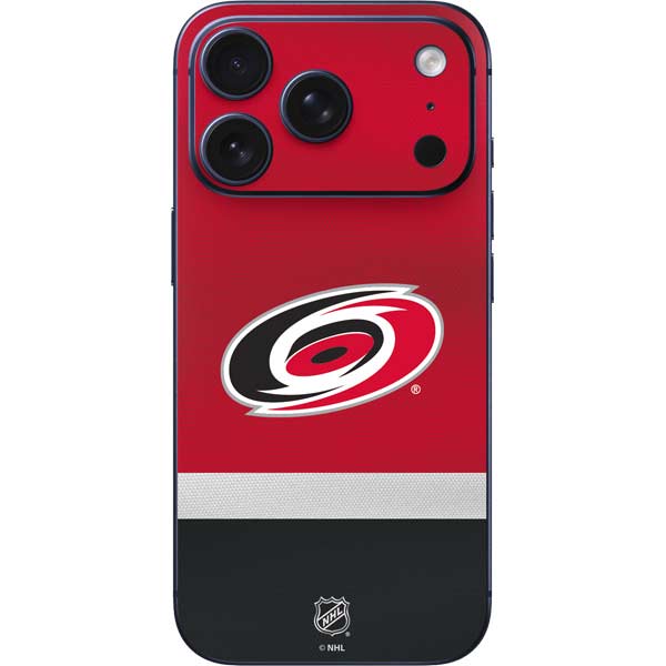 NHL Carolina Hurricanes Jersey iPhone 17 Pro Skin