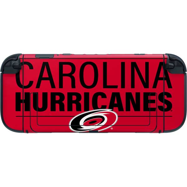 NHL Carolina Hurricanes Lineup Nintendo Switch 2 (2025) with Joy-Con Skin