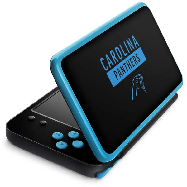 NFL Carolina Panthers Black Performance Series Nintendo Skins