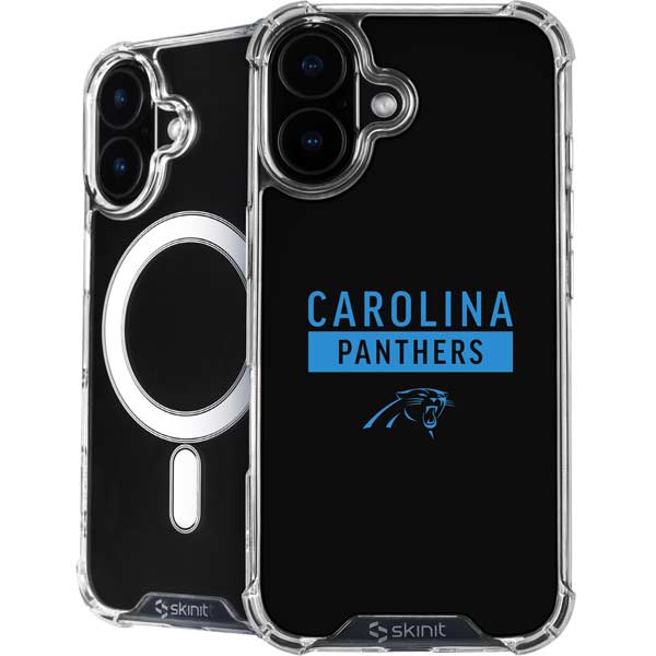NFL Carolina Panthers Black Performance Series iPhone 17 MagSafe Case