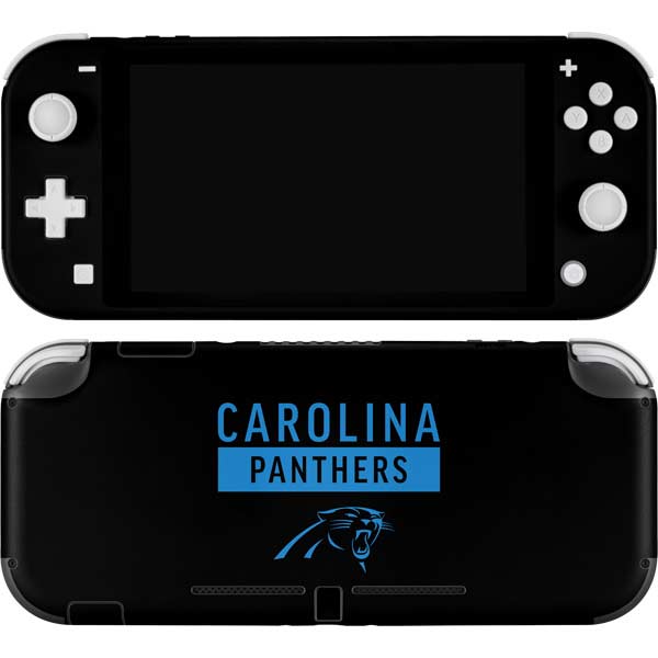 NFL Carolina Panthers Black Performance Series Nintendo Skins