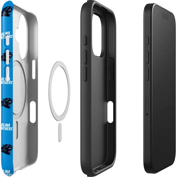 NFL Carolina Panthers Blitz Series iPhone 16 Magsafe Impact Case