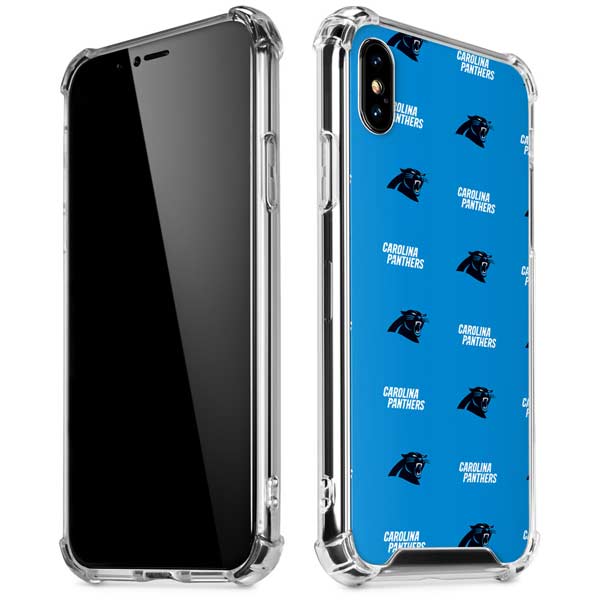 NFL Carolina Panthers Blitz Series iPhone X/XS Clear Case