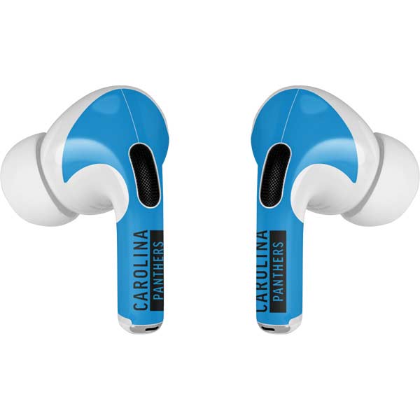 NFL Carolina Panthers Blue Performance Series AirPods Skins