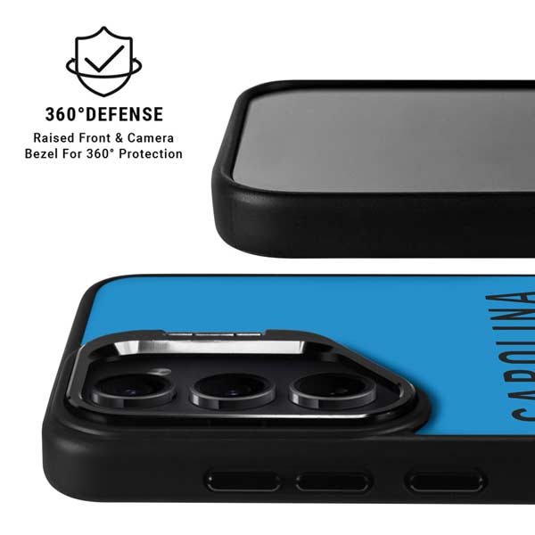 NFL Carolina Panthers Blue Performance Series Galaxy S26 Kickstand Case