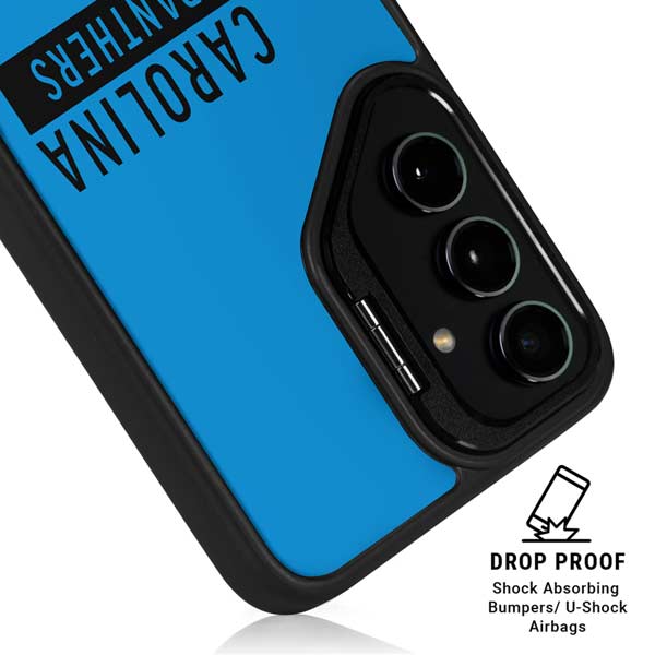 NFL Carolina Panthers Blue Performance Series Galaxy S26 Kickstand Case
