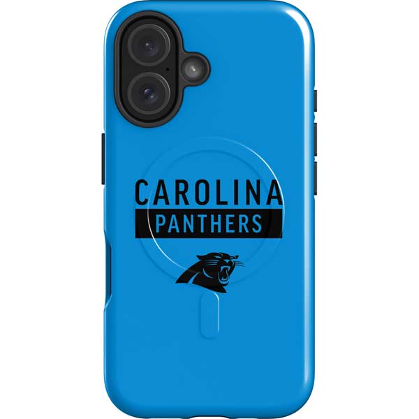 NFL Carolina Panthers Blue Performance Series iPhone 16 Plus Magsafe Impact Case