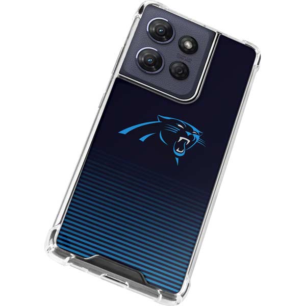 NFL Carolina Panthers Breakaway Moto G 5G (2025) Clear Case