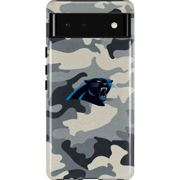 NFL Carolina Panthers Camo Pixel Cases