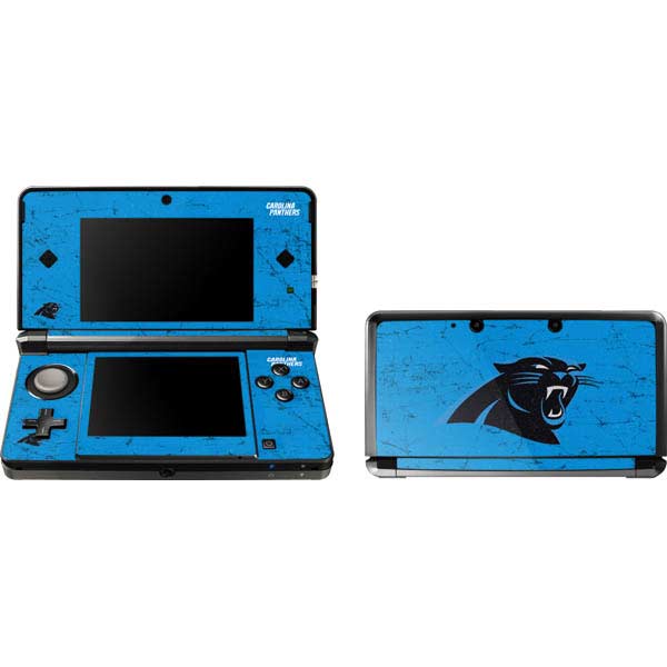 NFL Carolina Panthers Distressed Alternate Nintendo Skins
