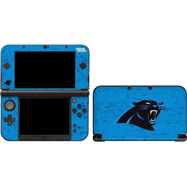 NFL Carolina Panthers Distressed Alternate Nintendo Skins