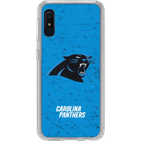 NFL Carolina Panthers Distressed Alternate Galaxy Cases