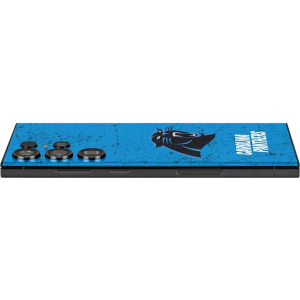 NFL Carolina Panthers Distressed Alternate Galaxy Skins