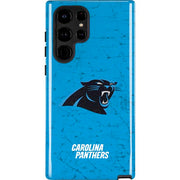 NFL Carolina Panthers Distressed Alternate Galaxy Cases