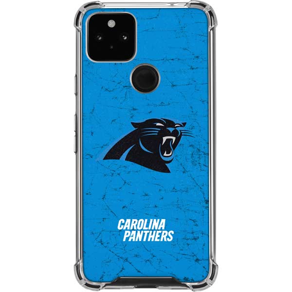 NFL Carolina Panthers Distressed Alternate Pixel Cases