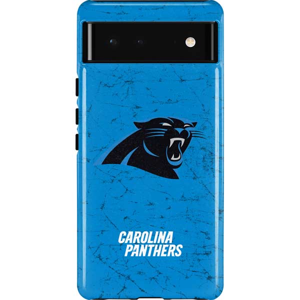 NFL Carolina Panthers Distressed Alternate Pixel Cases