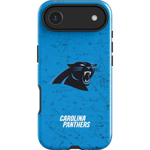 NFL Carolina Panthers Distressed Alternate iPhone 17 Air Impact Case