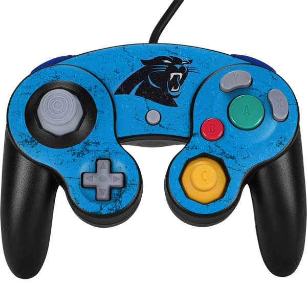 NFL Carolina Panthers Distressed Alternate Nintendo Skins
