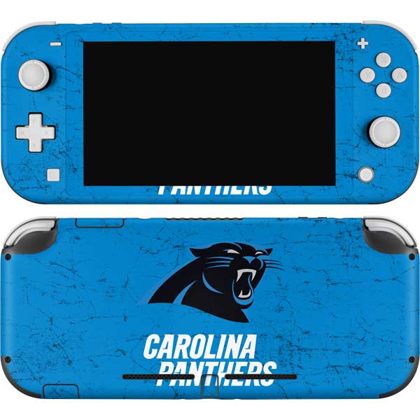NFL Carolina Panthers Distressed Alternate Nintendo Skins