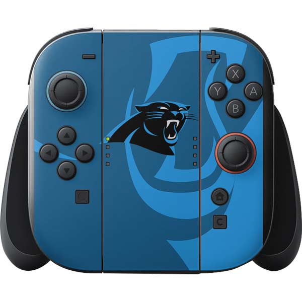 NFL Carolina Panthers Double Vision Nintendo Switch 2 (2025) with Joy-Con Skin