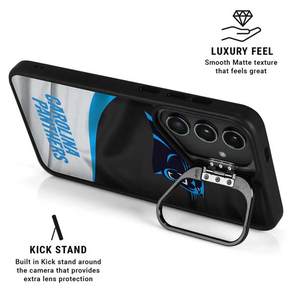NFL Carolina Panthers Galaxy S26 Plus Kickstand Case