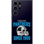 NFL Carolina Panthers Helmet Galaxy Skins