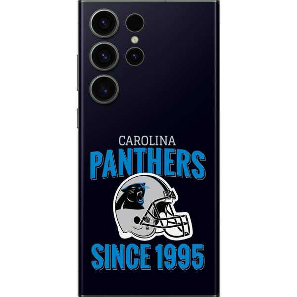 NFL Carolina Panthers Helmet Galaxy Skins