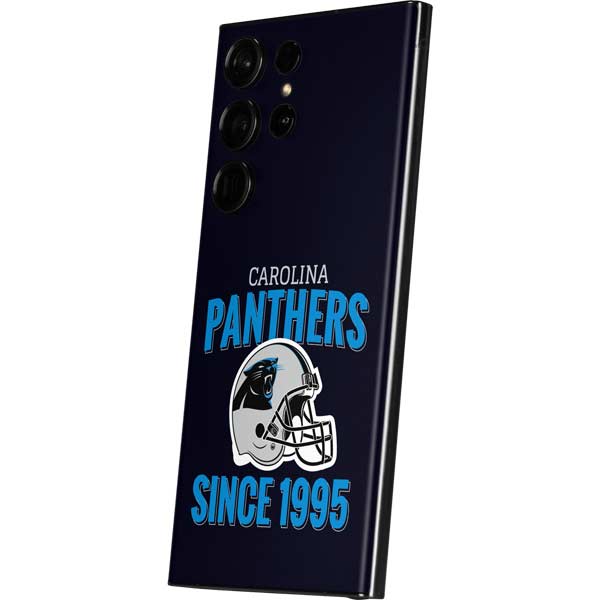 NFL Carolina Panthers Helmet Galaxy Skins