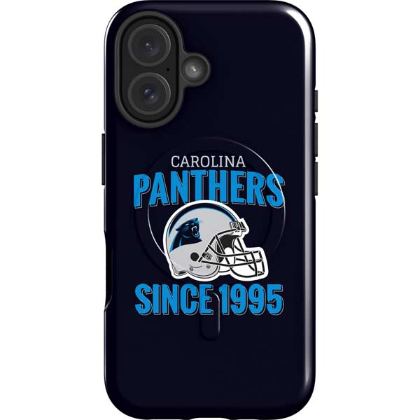 NFL Carolina Panthers Helmet iPhone 16 Magsafe Impact Case