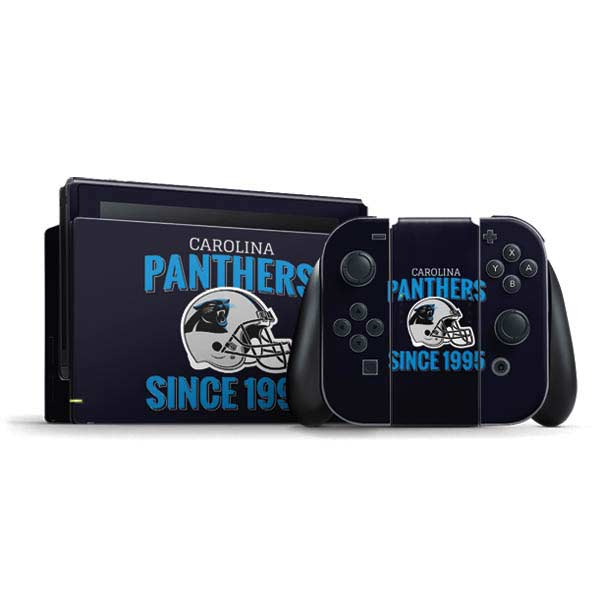 NFL Carolina Panthers Helmet Nintendo Skins