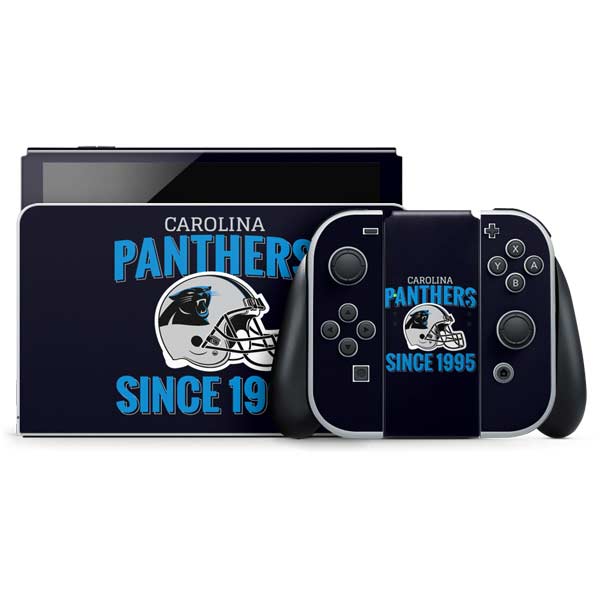 NFL Carolina Panthers Helmet Nintendo Skins