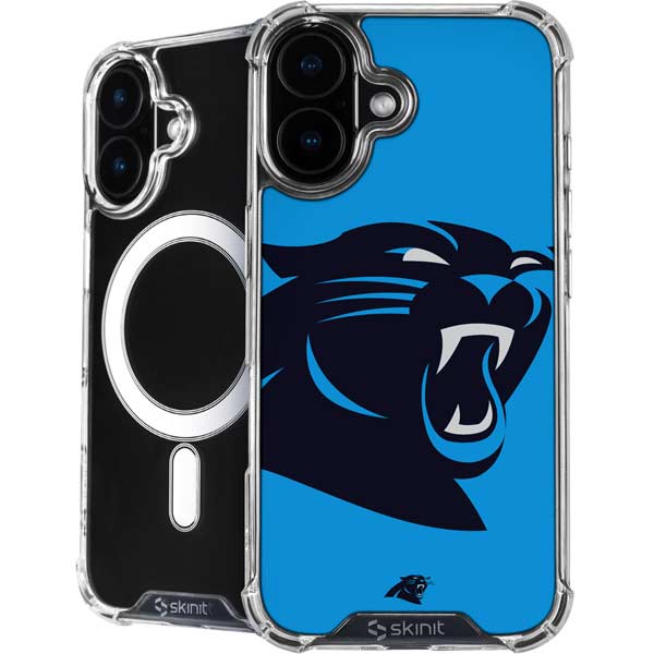 NFL Carolina Panthers Large Logo iPhone 17 MagSafe Case