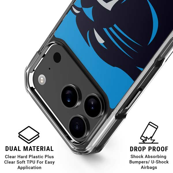 NFL Carolina Panthers Large Logo iPhone 17 Pro Max MagSafe Case