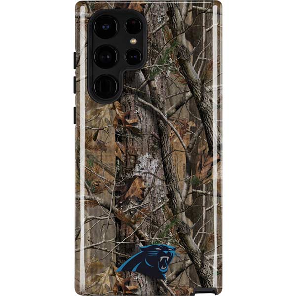 NFL Carolina Panthers Realtree AP Camo Galaxy S25 Ultra Impact Case