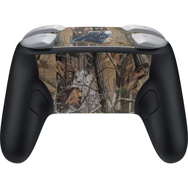 NFL Carolina Panthers Realtree AP Camo Nintendo Switch 2 (2025) Pro Controller Skin