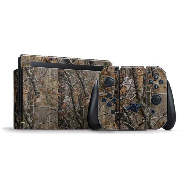 NFL Carolina Panthers Realtree AP Camo Nintendo Skins