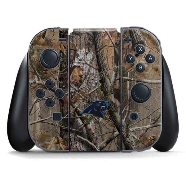NFL Carolina Panthers Realtree AP Camo Nintendo Skins