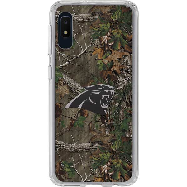 NFL Carolina Panthers Realtree Xtra Green Camo Galaxy Cases