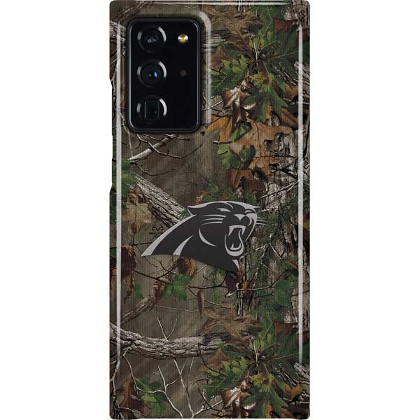 NFL Carolina Panthers Realtree Xtra Green Camo Galaxy Cases